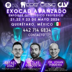 Exocad Avanzado - 21, 22 y 23 Mayo